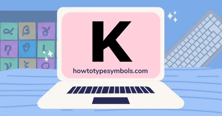 Kappa Symbol (κ): How to type it?