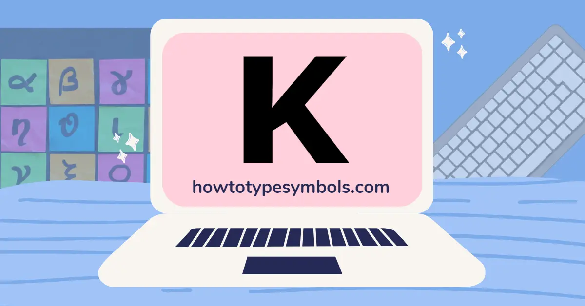 Ontwaken Politie specificatie Kappa Symbol (κ): How to type it?